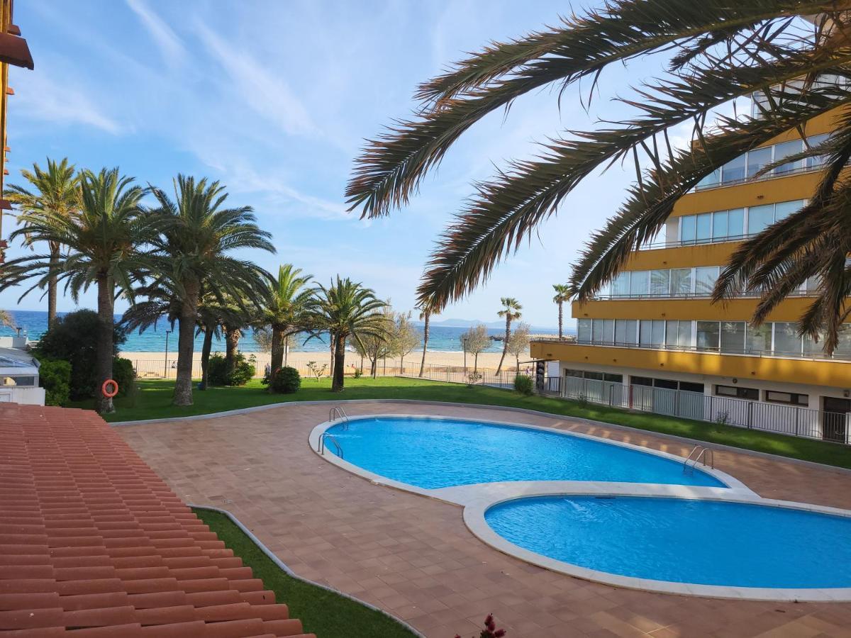 Superbe Apartement En Residence Avec Piscine Rosas Exterior foto